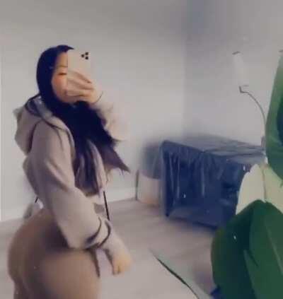 Her ass keeps getting fatter