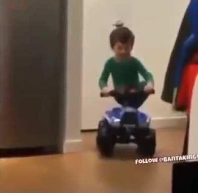 Kids will say “watch me” and then do shit like this