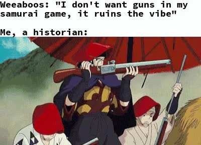If you don't want guns or female warriors, then maybe the game set in 1600s Japan isn't for you. 