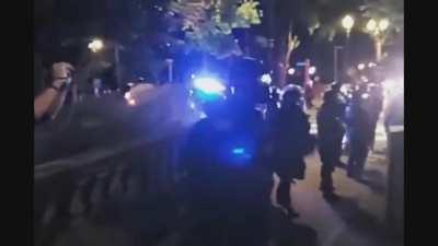 Police cracking down on fake press in Portland - 25th August