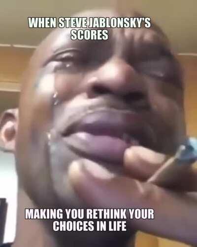 Admit it, one of us Cried over Jablonsky's scores