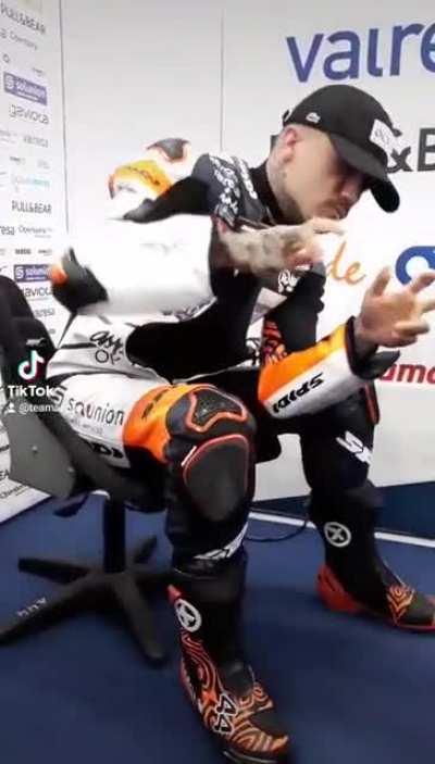 Visualising the track with Aron Canet