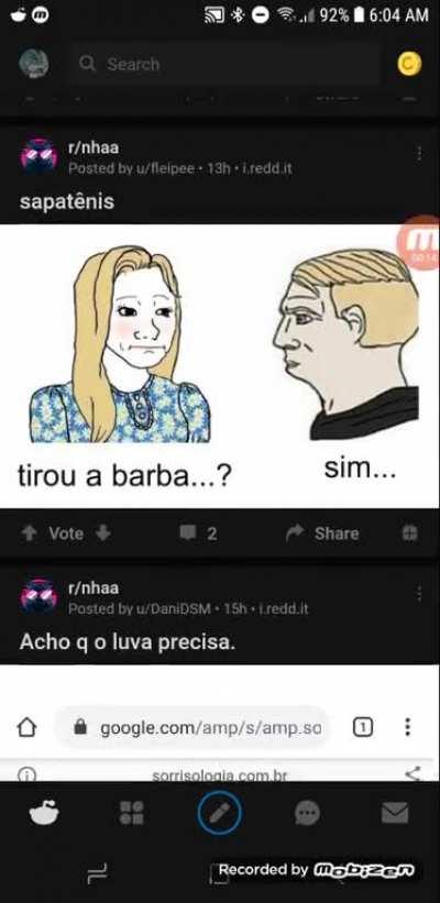 Não é a primeira vez