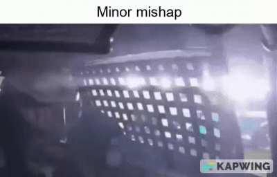 a severe lapse in judgement