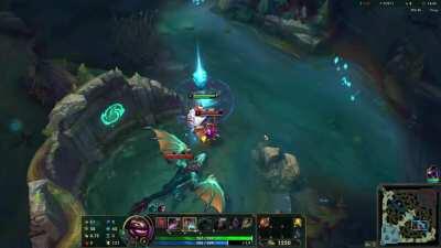 Tahm kench and Skarner kidnaps Annie