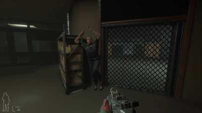 sir please, you're making a scene