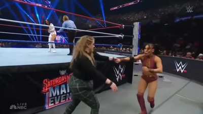 Oh Mia, you can just get another shot after Chelsea's done with it.