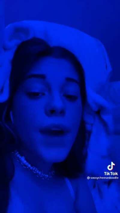 Nice face and nice tits