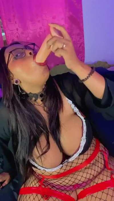 You look tired.. come rest your head between my tits 😈