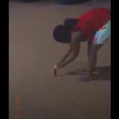 HMC while I light a firecracker