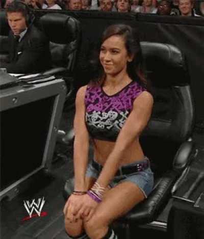 What if AJ was nude and oily on your bed?