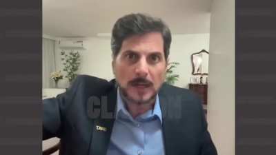 Senador Marcos do Val implorando para que exército estrangeiro invada o Brasil
