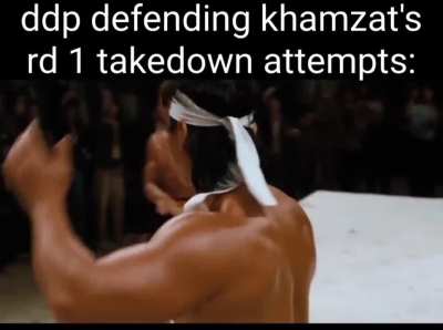 Glad to hear the fight's still happening, DDP by rd2 falling upkick