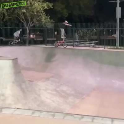 Some seriously impressive biking skills