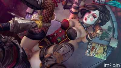 Moxxi anal on the table [Imflain]