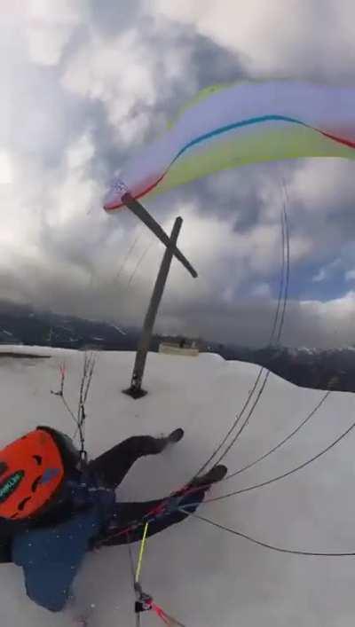 Seefelder Joch Gipfelkreuz wurde gestern abmontiert