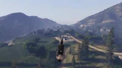 مپ gta v رو کلاً زیارت کرد :/ شبیه‌ زاکر ساموراییه😂