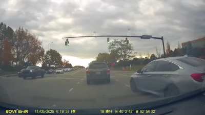 Disregard for the how the road is marked