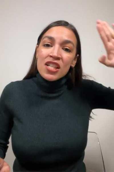 Describe AOC with one word: