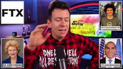 Philip DeFranco has incredible reach and just called out CFTC Chairman Rostin Behnam for accepting donations from Sam Bankman-Fried directly! LFG!
