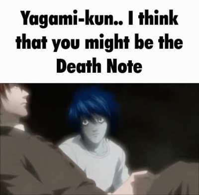 death note if it wasn't mid: