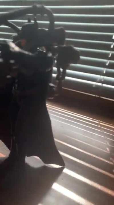 I found my old Batman toys and decided to make this