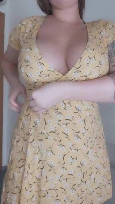 I like to go out with no bra or panties on for easy access