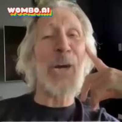 Rog after finding out he was locked out of the Pink Floyd website (unseen footage)