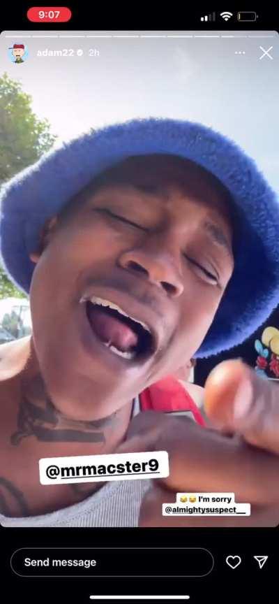 Look man Adam can’t keep doin dis to his employees there humans bro not punching bags this is crazy jus drop yo nuts on bricc with pnice phone call come on Adam stall em