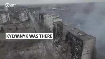 The moment a Russian tank fired straight at a Ukrainian cameraman