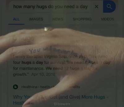 ill be so lucky to get a hug on my birthday or something