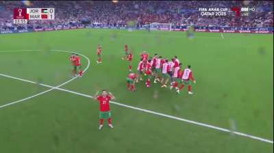 🤯 Morocco’s goal in the 2025 FIFA Arab Cup final.