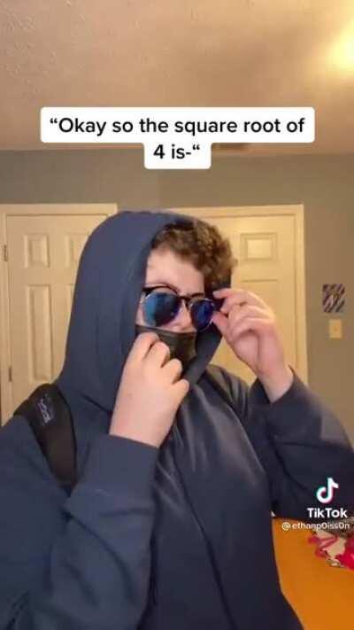 Chad is fashionably late