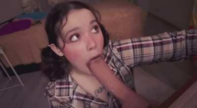 Big Dildo Deepthroat