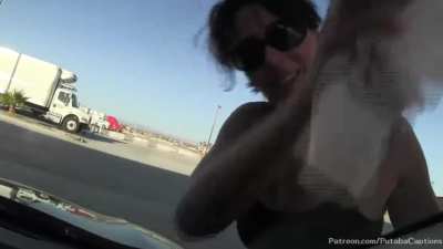 Your mom punished you for being a perv...