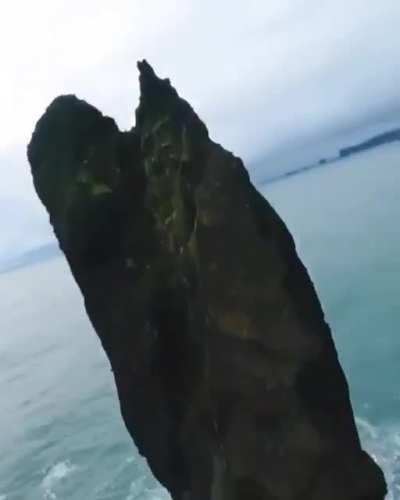 Stunning drone footage of the Icelandic coast.