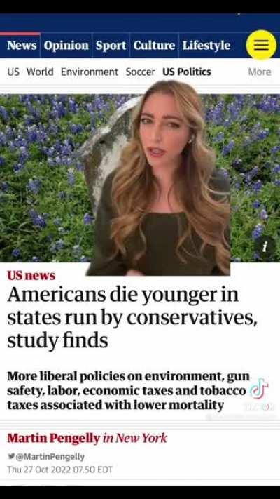 America’s following life expectancy