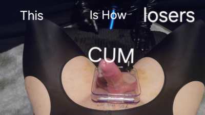 This is how losers cum 😈