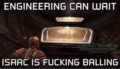 Issac Be dunking on them Necromorphs