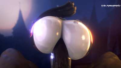 Widowmaker Riding BBC (The FireBrand)