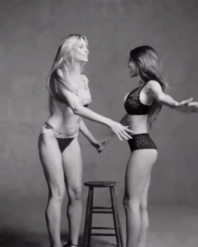 can't get enough of Leni Klum's tits