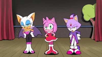 Sonic Girls Dance (@toonsite)