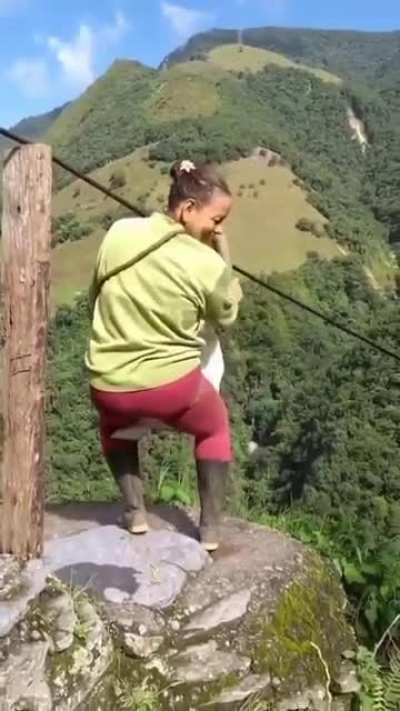 How people travel in Acacias town in the city of Meta Colombia