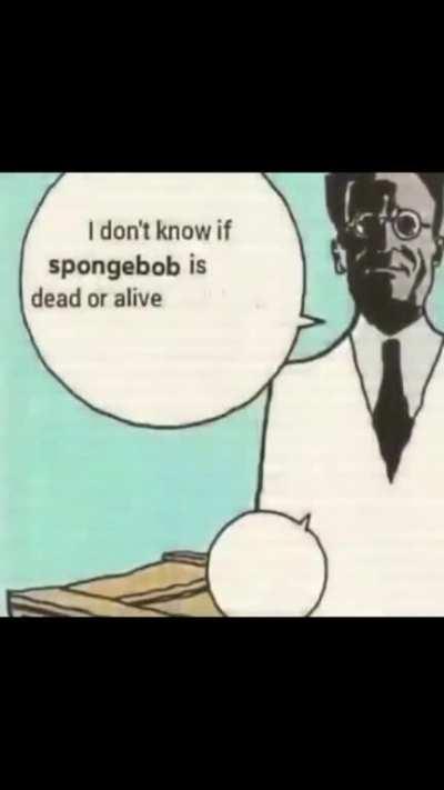 schrodinger's spongebob