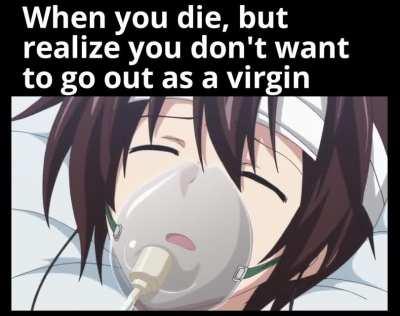 He just had a reserection