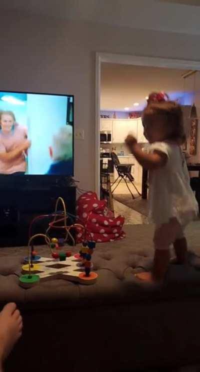 Sometimes, the music just takes over. . .