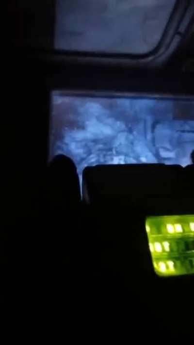 Ukrainian BTR-4 gun operator is giving Russian hell