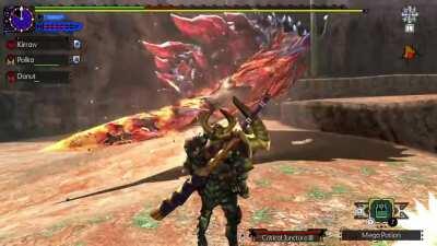 Tfw a tail cut randomly blocks your escape route.