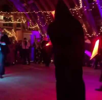 Imagine meeting the love of your life, so on your wedding instead of the typical dance you have a lightsaber battle!!