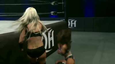 Meanwhile on ROH, Part 2: The Women's Division Championship Tournament: Rok-C vs Angelina Love!
